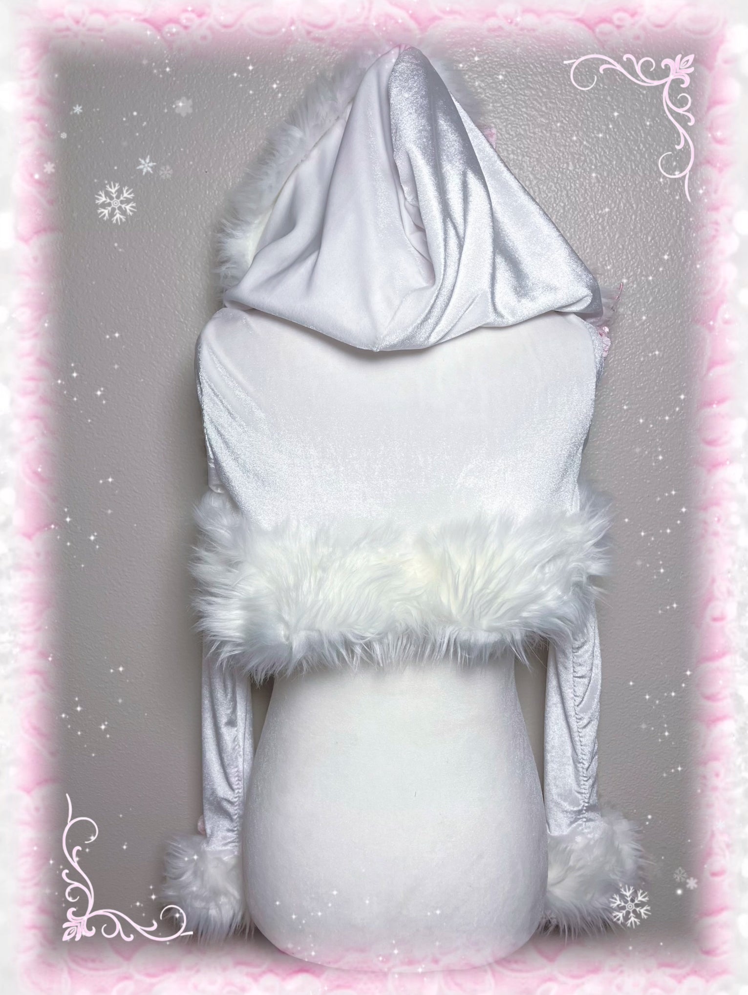 sugar plum fairy . ݁₊ ⊹ fur trim bolero