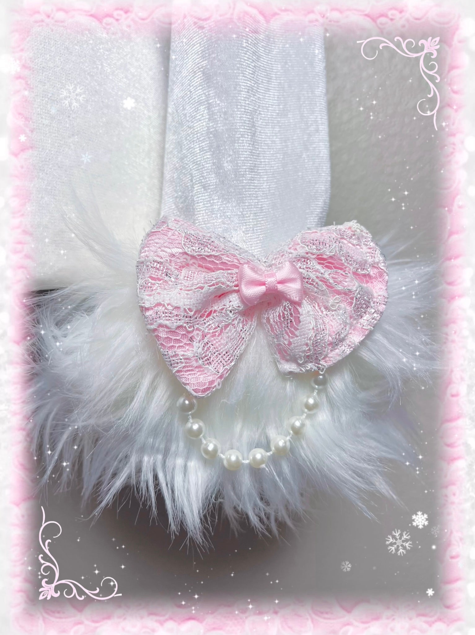 sugar plum fairy . ݁₊ ⊹ fur trim bolero