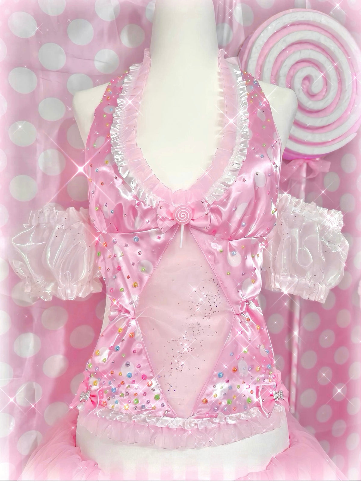 glacé fantasy halter blouse . ݁₊ ⊹ ᧔ෆ᧓ (pre-order!)
