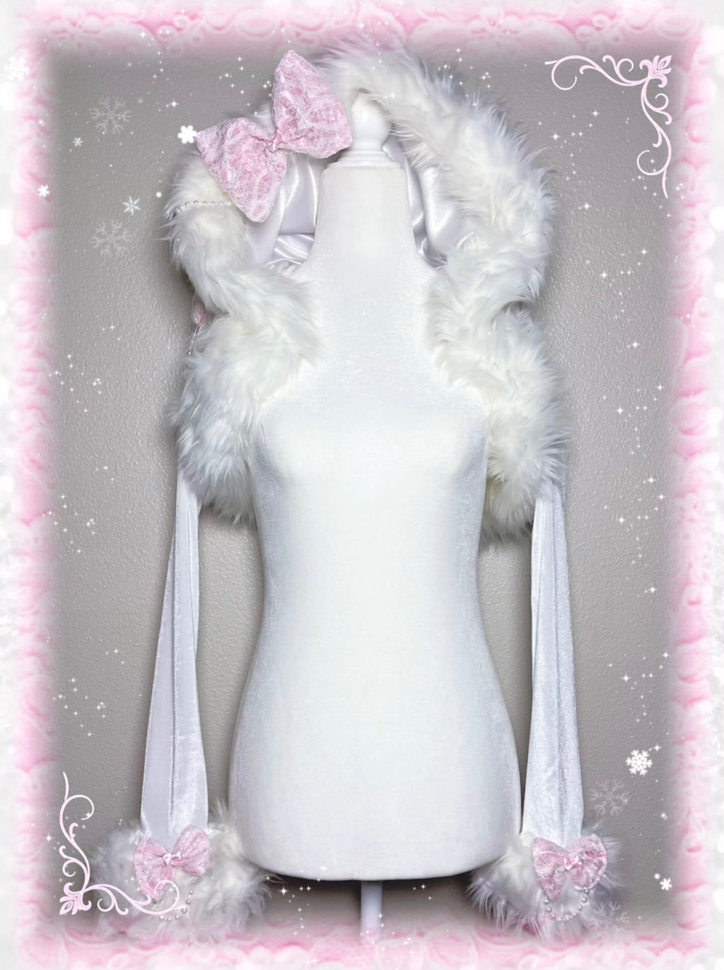 sugar plum fairy . ݁₊ ⊹ fur trim bolero