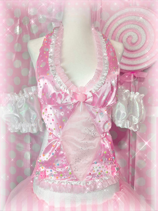 glacé fantasy halter blouse . ݁₊ ⊹ ᧔ෆ᧓ (pre-order!)