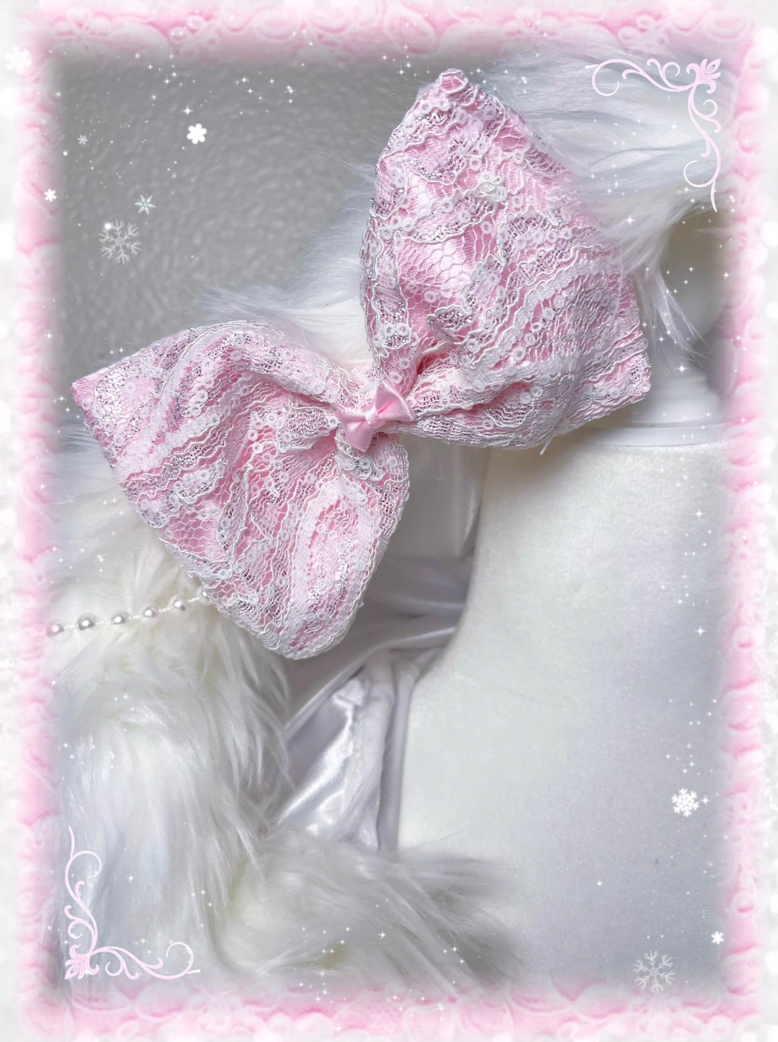 sugar plum fairy . ݁₊ ⊹ fur trim bolero